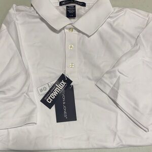 White Polo Shirt for Men